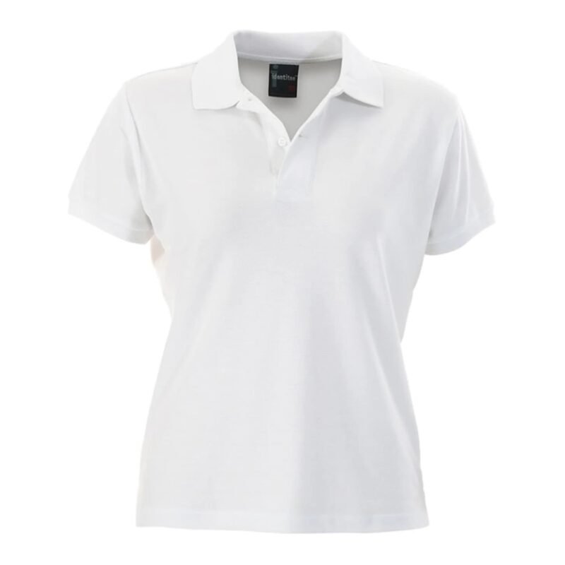 Women's Polo Shirts Slim Fit Pique - Image 5