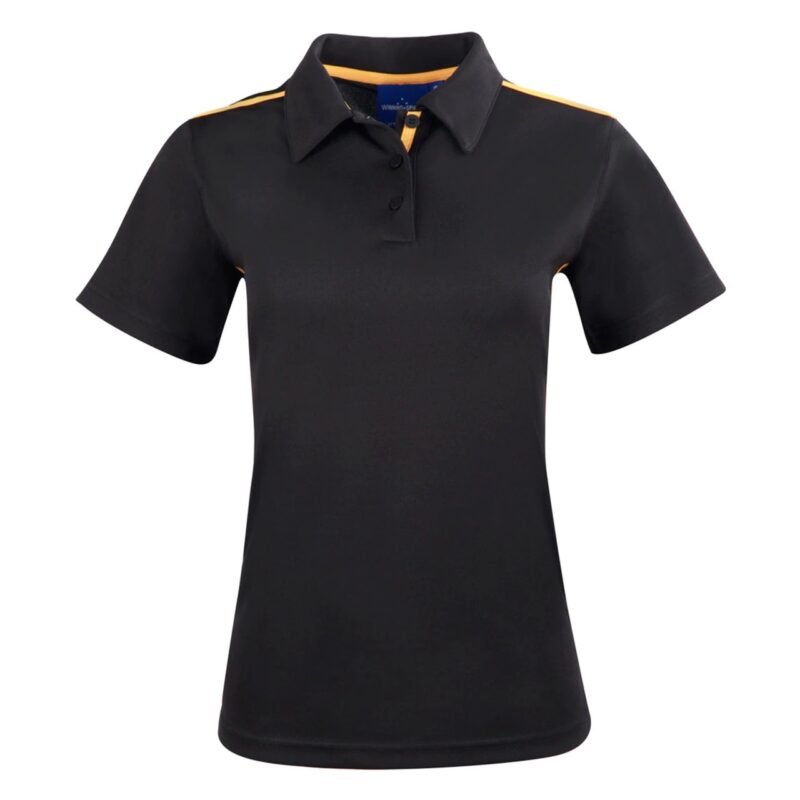 Women's Rapid Cool Contrast Polo Shirts - Image 5