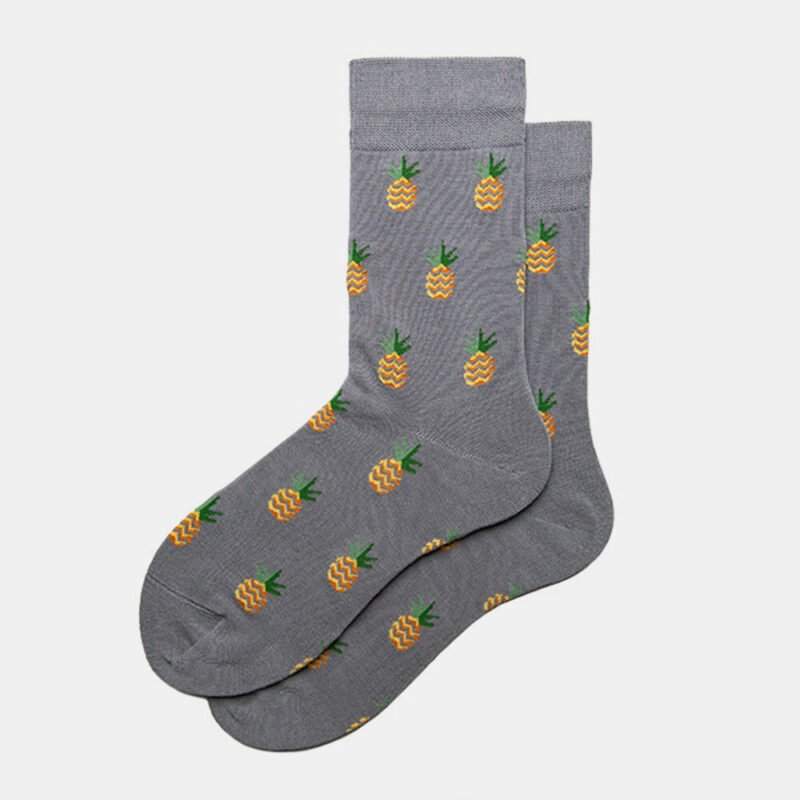 Men's Tide Fruit Pineapple Socks - Image 5