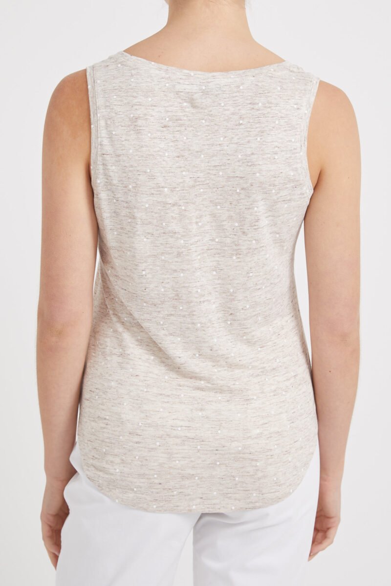 Women's Linen Spot Tank - Image 5