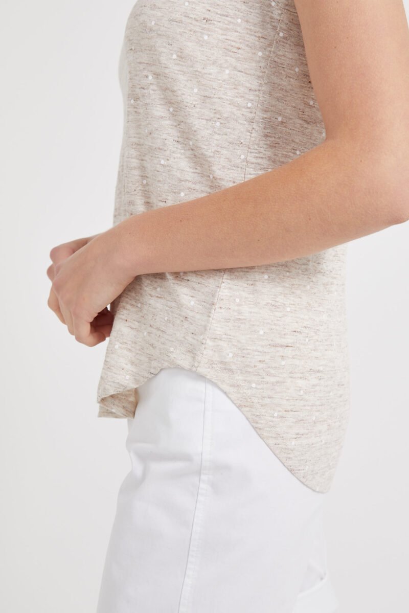 Women's Linen Spot Tank - Image 6