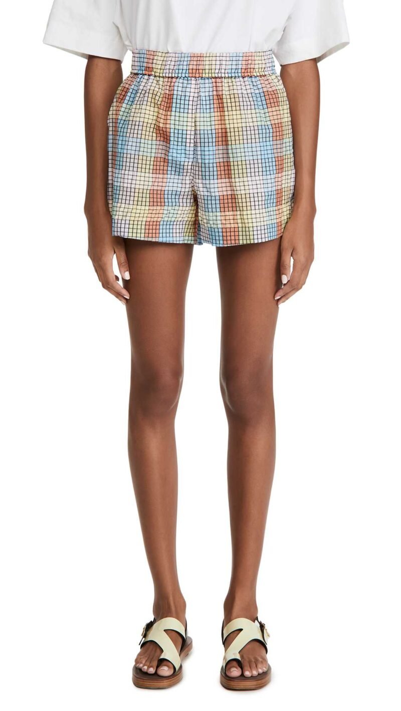 Women's Check Shorts - Image 6