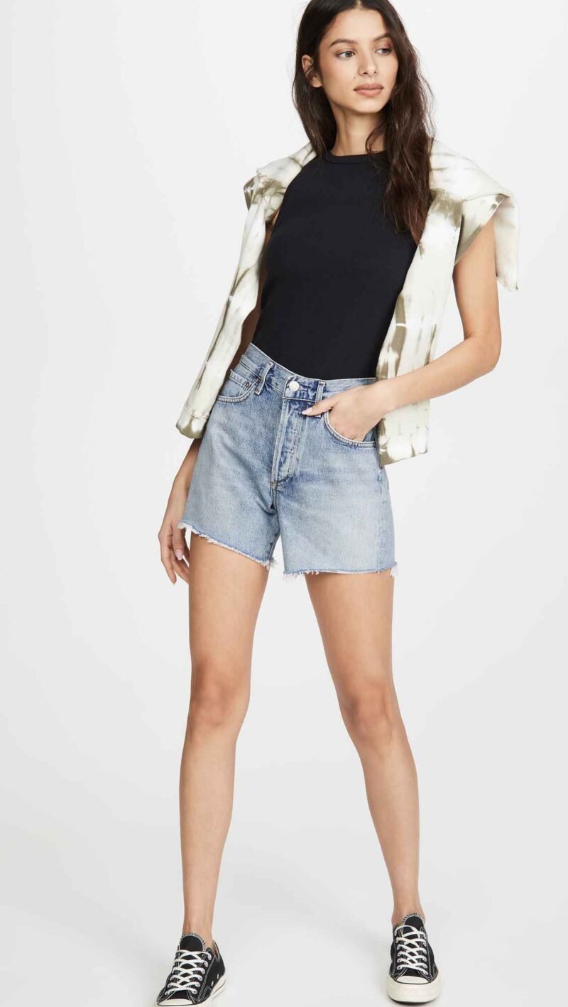 Women's Relaxed Cutoff Shorts - Image 6