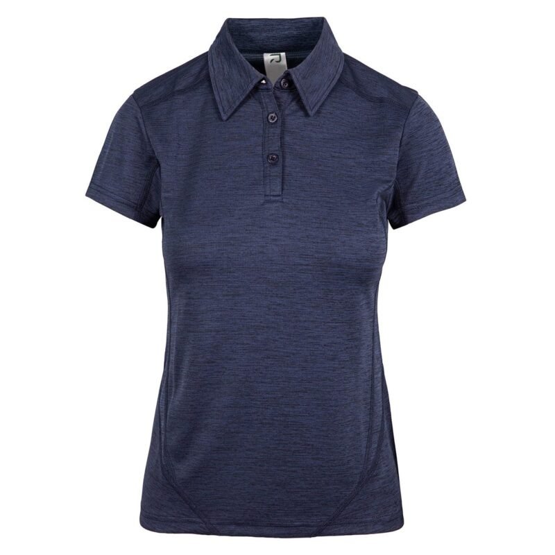 Women's Cool Dry Marl Poly Polo - Image 6