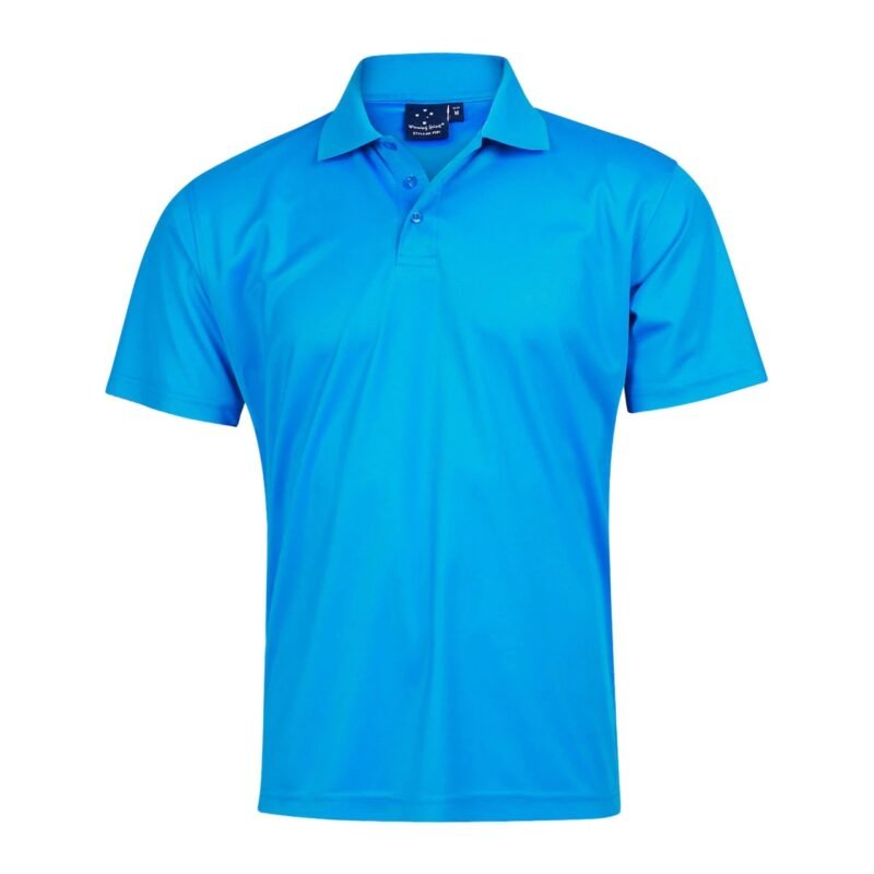 Women's Plain Cool Dry Short Sleeve Polo Shirt - Image 6