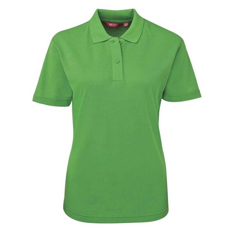 Women's Plain Pique Polo - Image 6