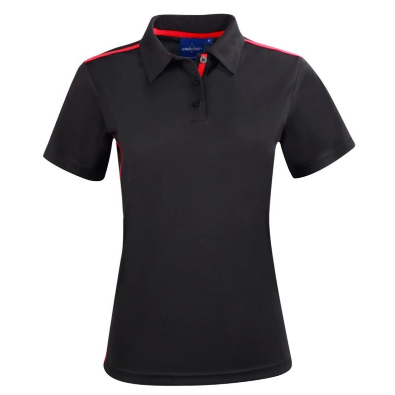 Women's Rapid Cool Contrast Polo Shirts - Image 6