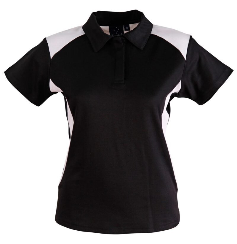 Women's True Dry Contrast Short Sleeve Polo - Image 6