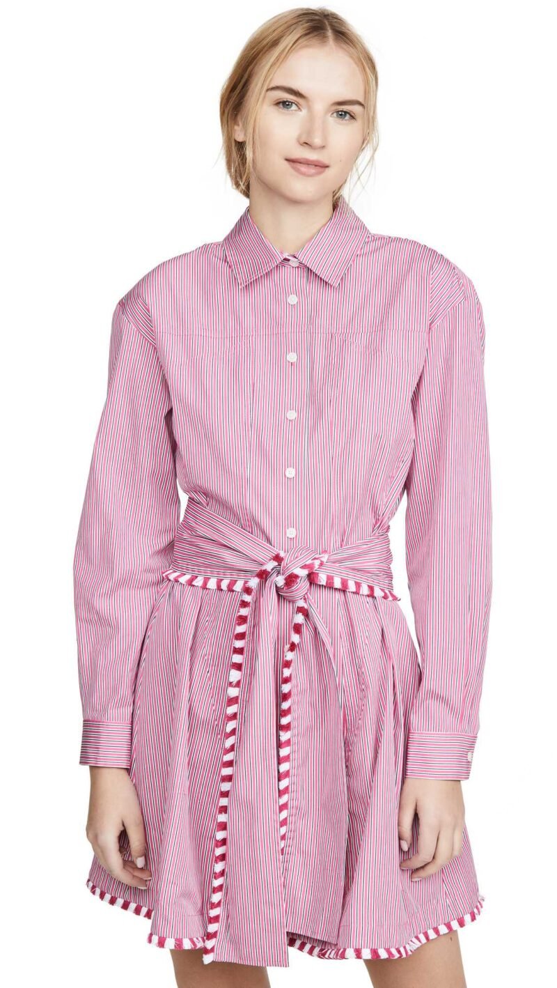 Women's Belted Shirt Dress - Image 6