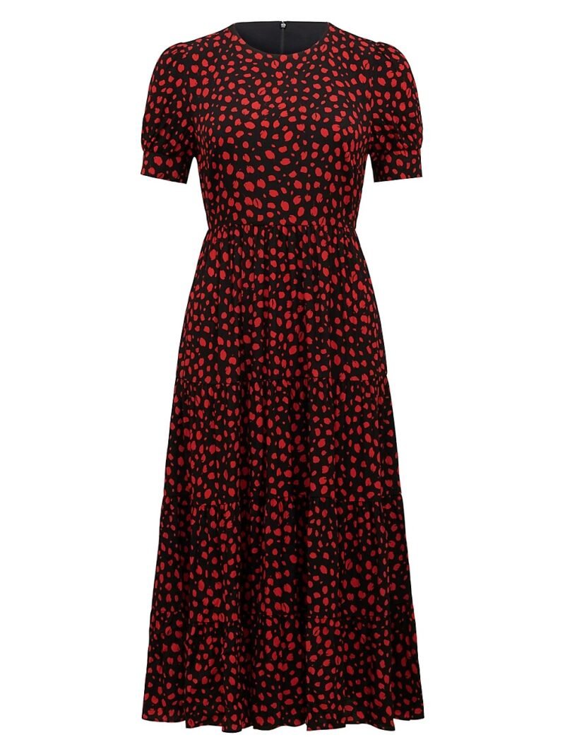 Women's Betty Printed Midi Dress - Image 6