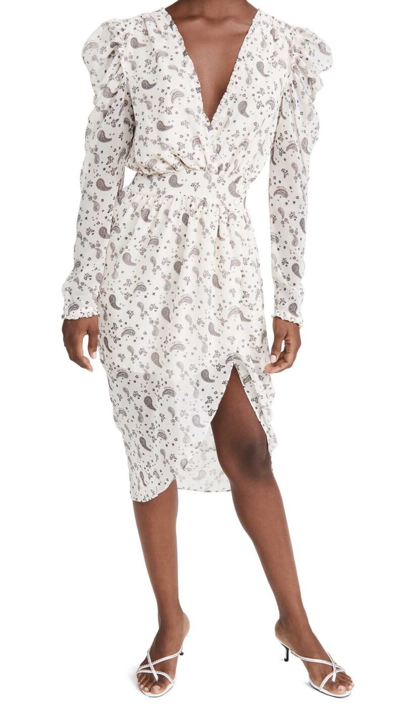 Women's Paisley Midi Dress - Image 6