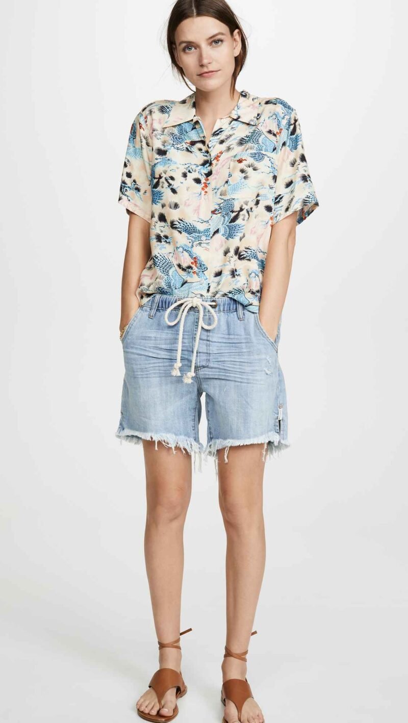 Women's Boyfriend Shorts - Image 6