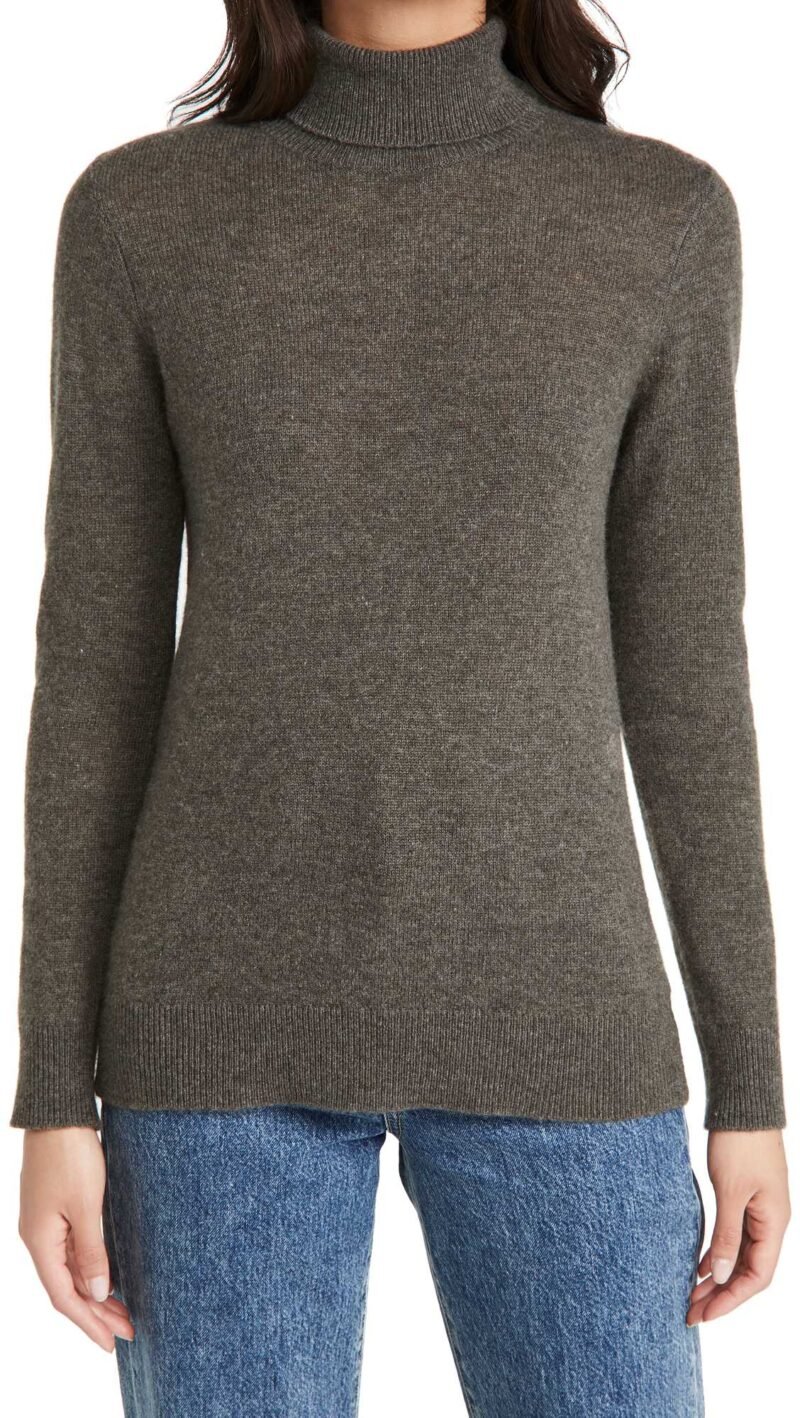 Women's Cashmere Long Sleeve Turtleneck Sweaters