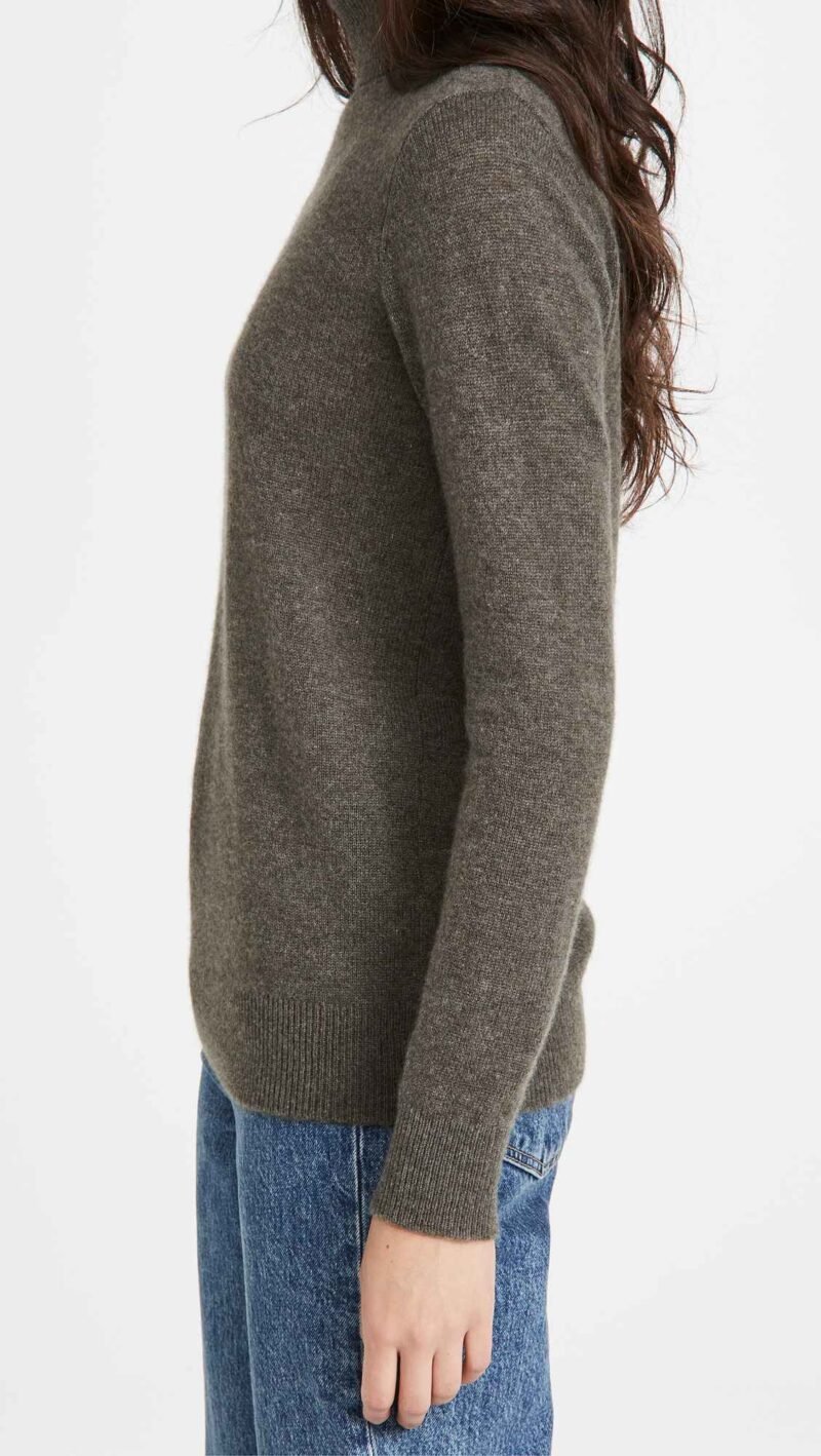 Women's Cashmere Long Sleeve Turtleneck Sweaters - Image 4