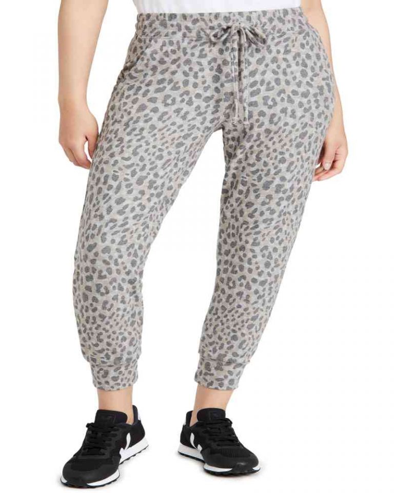 chaser leopard joggers