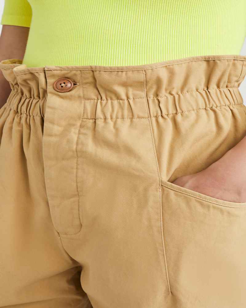 Women's Elastic Waist Cargo Pants - AA Sourcing LTD