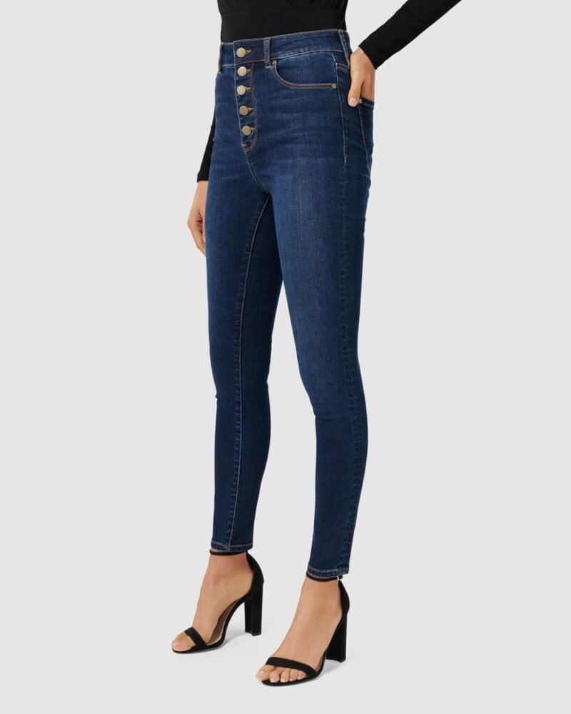 Women's High Rise Ankle Grazer Jeans - Image 2