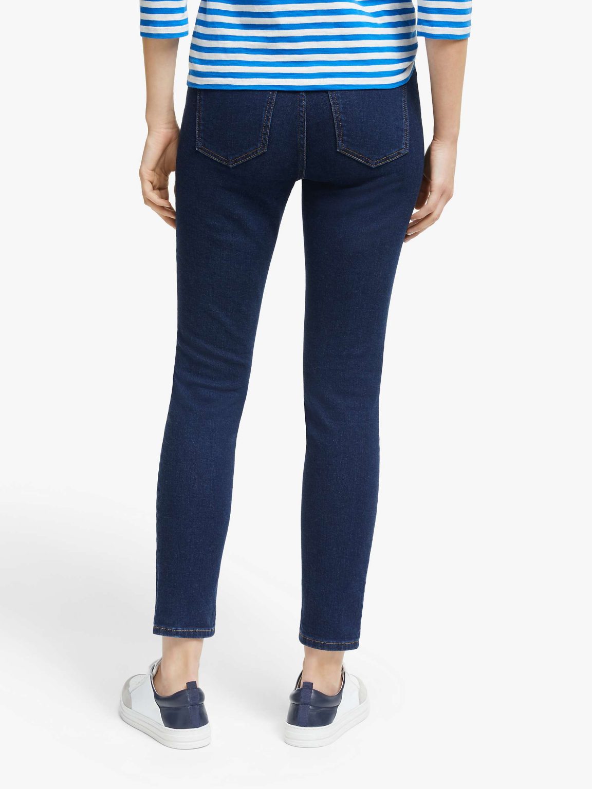 indigo skinny jeans