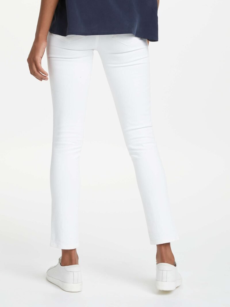 Women's Skinny Jeans, Optic White - Image 2