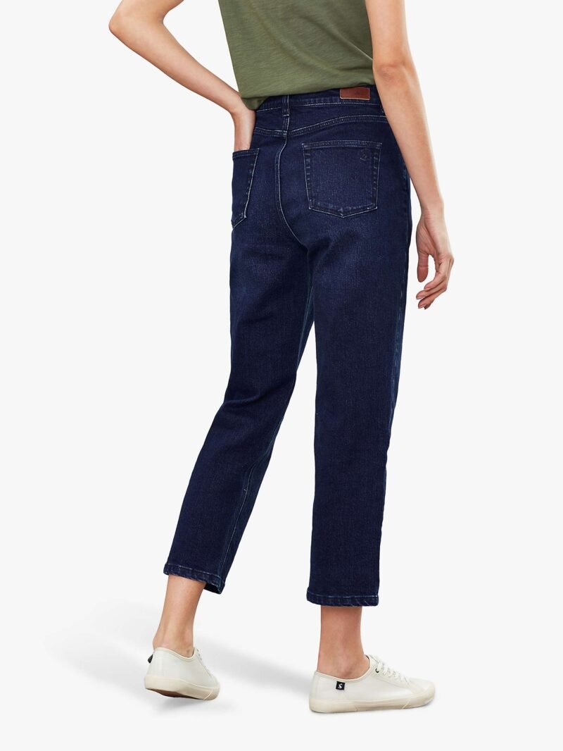 Women's Straight Leg Jeans, Indigo - Image 2