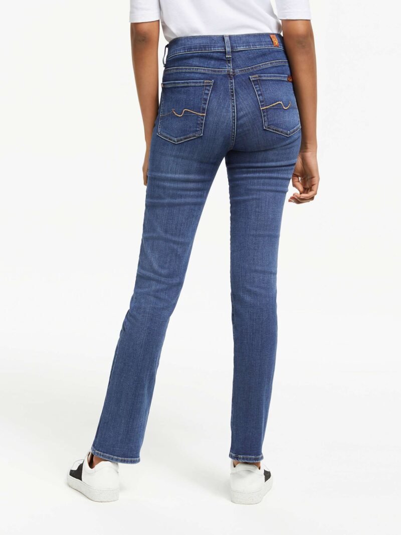 Women's Straight Leg Jeans, Vintage Dusk - Image 2