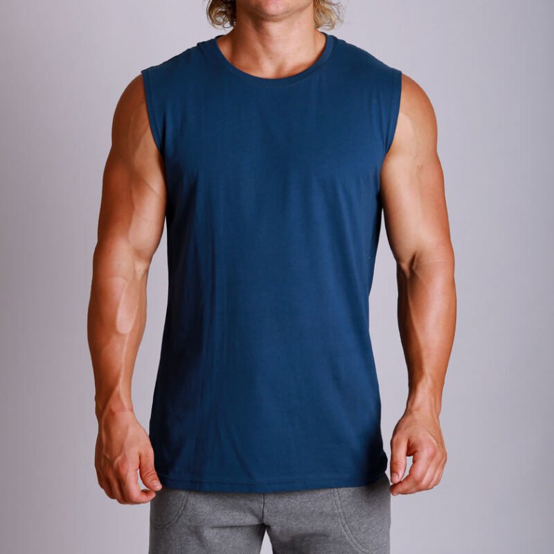 3 PACK Men's MUSCLE Top tank Singlet - Image 2