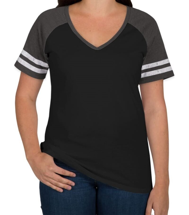 Women's Game Time V‑Neck T‑shirts - Image 2