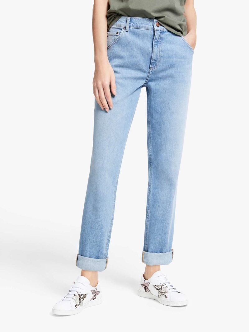 Women's Boyfriend Jeans, Summer Sky - Image 4