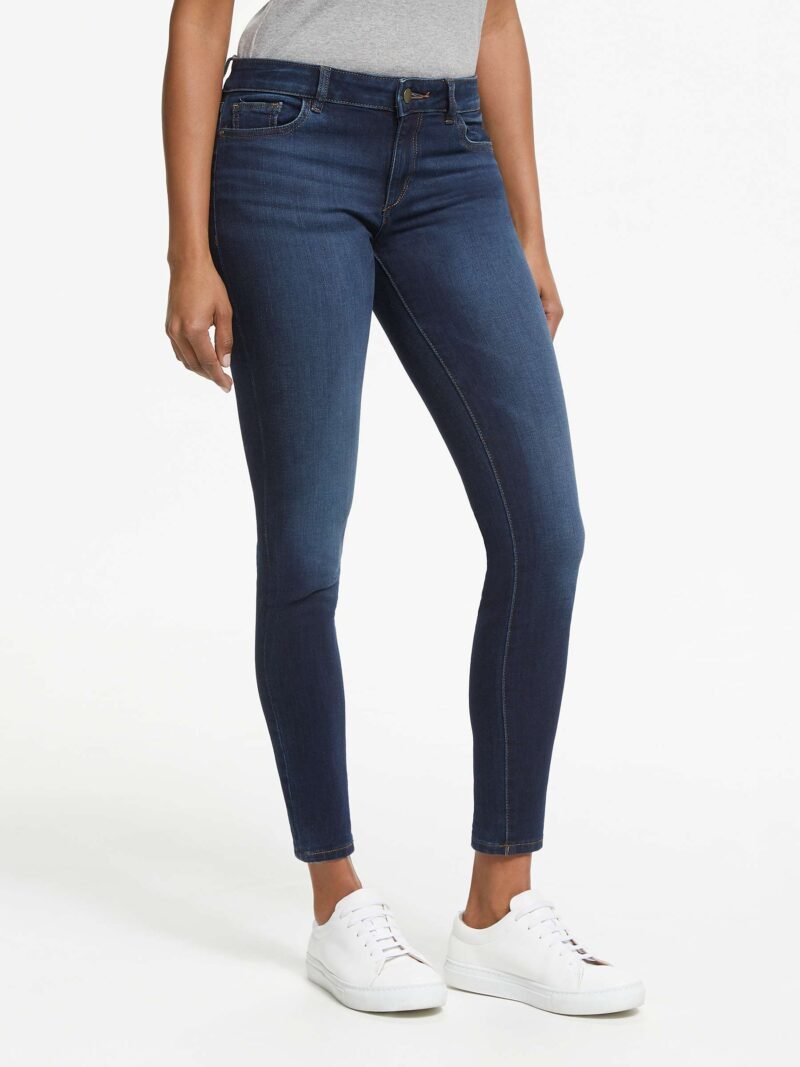 Women's Mid Rise Skinny Jeans - Image 3