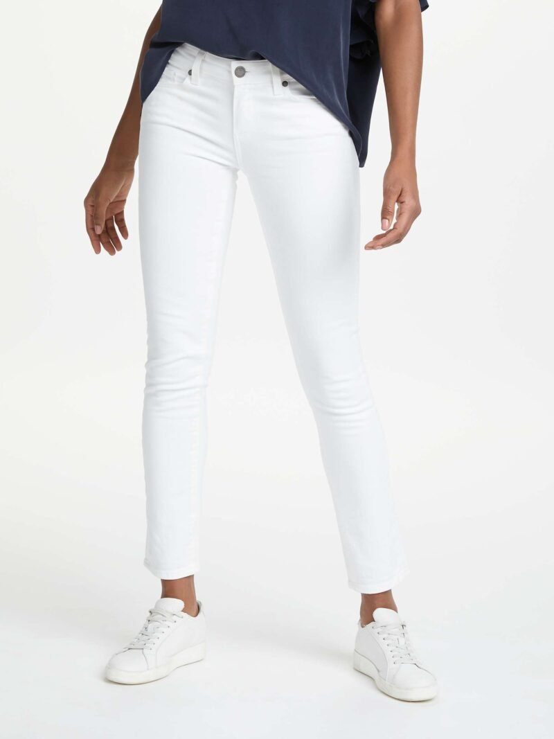 Women's Skinny Jeans, Optic White - Image 3