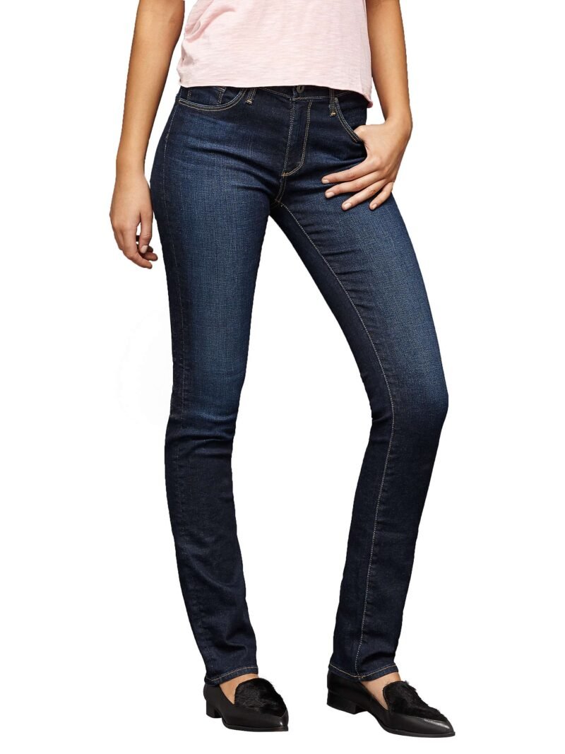 Women's Straight Skinny Jeans - Image 3