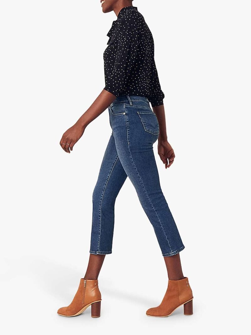 Women's Bootcut Jeans, Dark Wash - Image 4