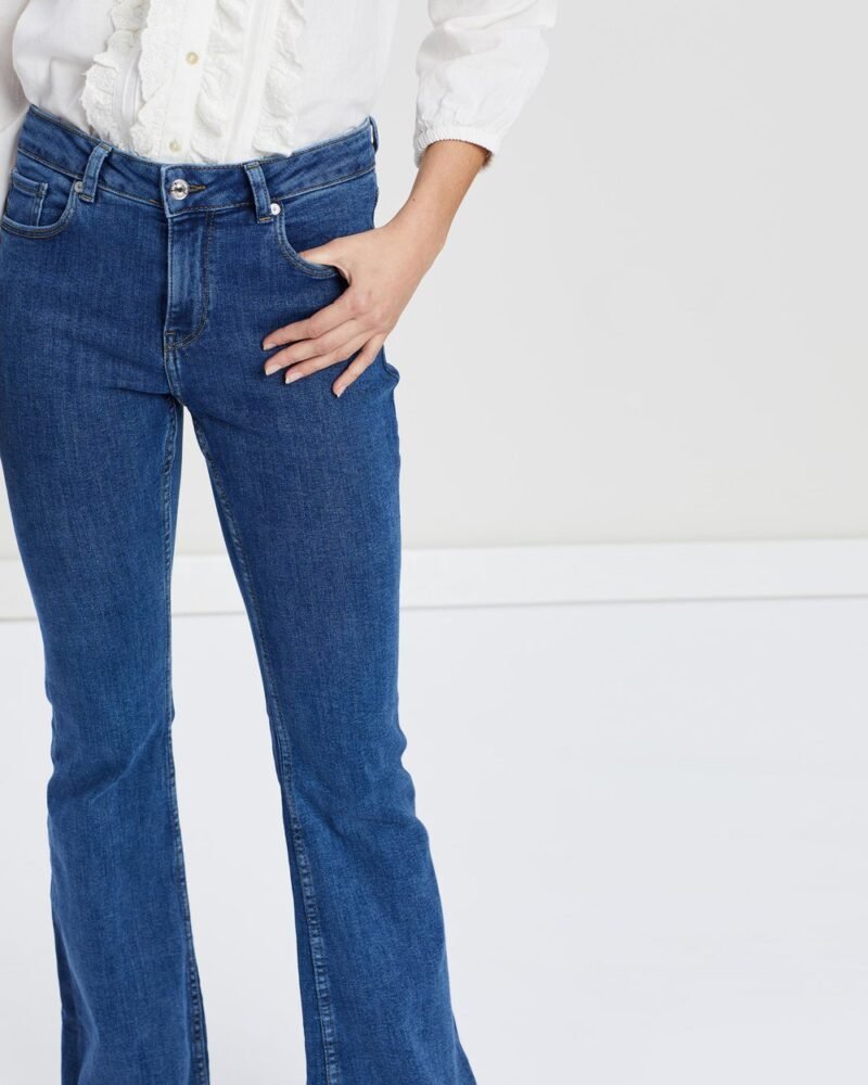 Women's Flare Jeans - Image 4