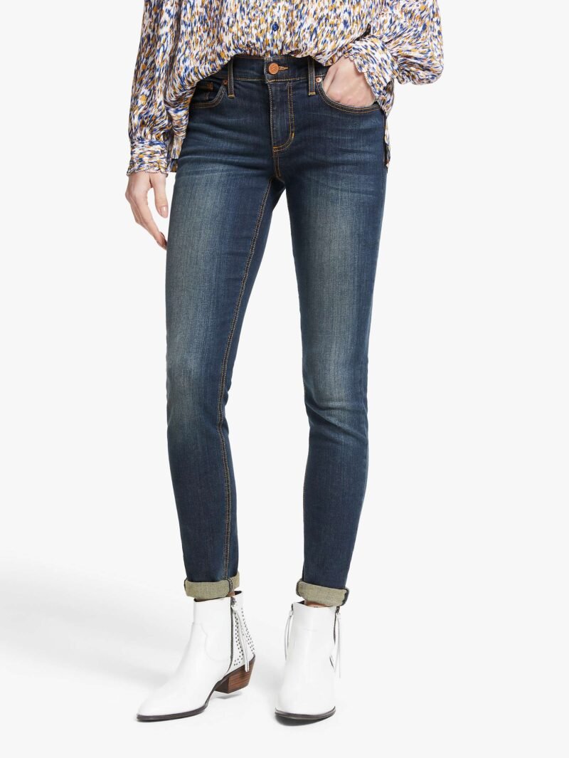 Women's Skinny Jeans, Deja Blue - Image 4