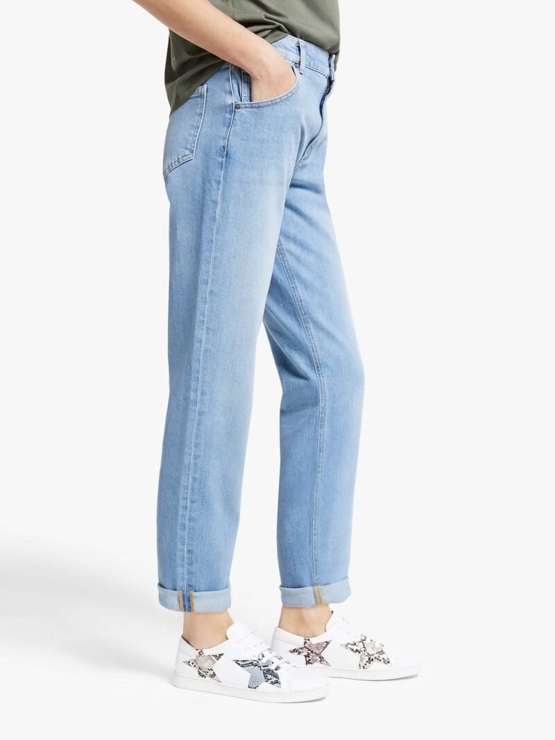 Women's Boyfriend Jeans, Summer Sky - Image 6