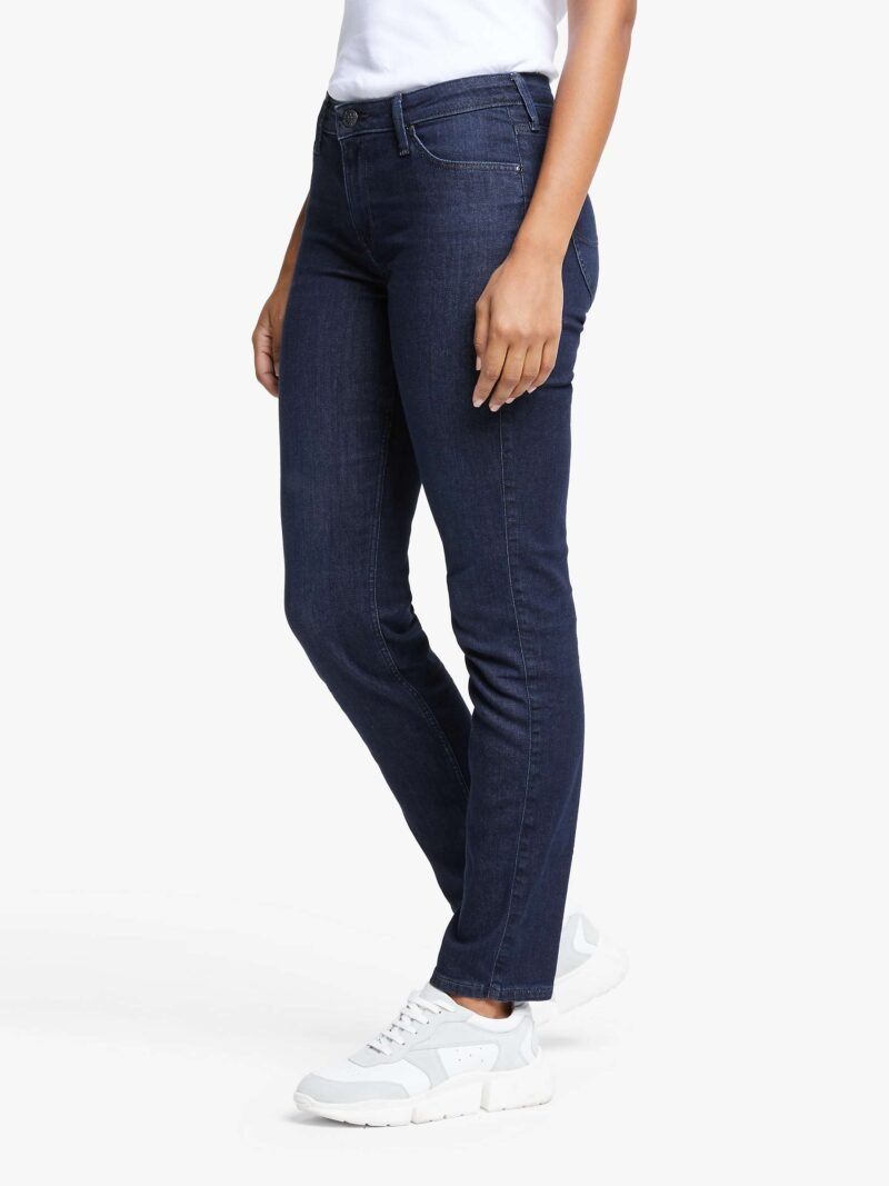 Women's High Waisted Jeans, Blue - Image 6