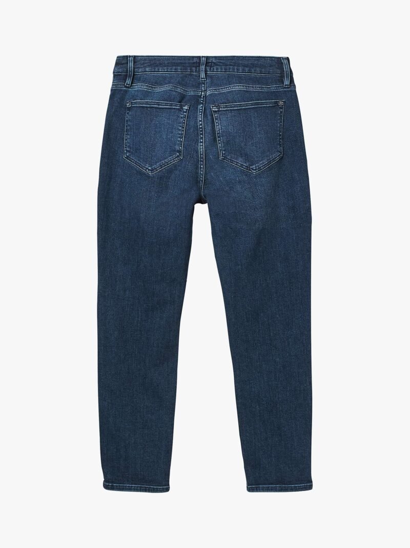 Women's Straight Cropped Jeans, Mid Denim - Image 6