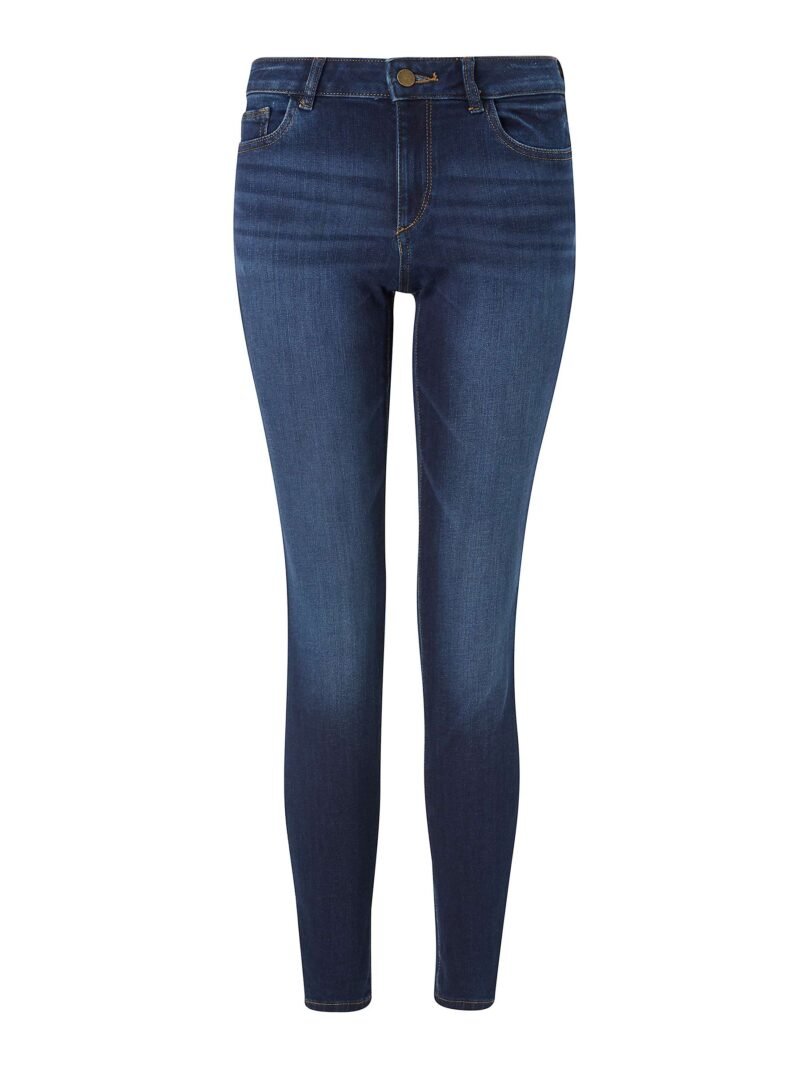 Women's Mid Rise Skinny Jeans - Image 7