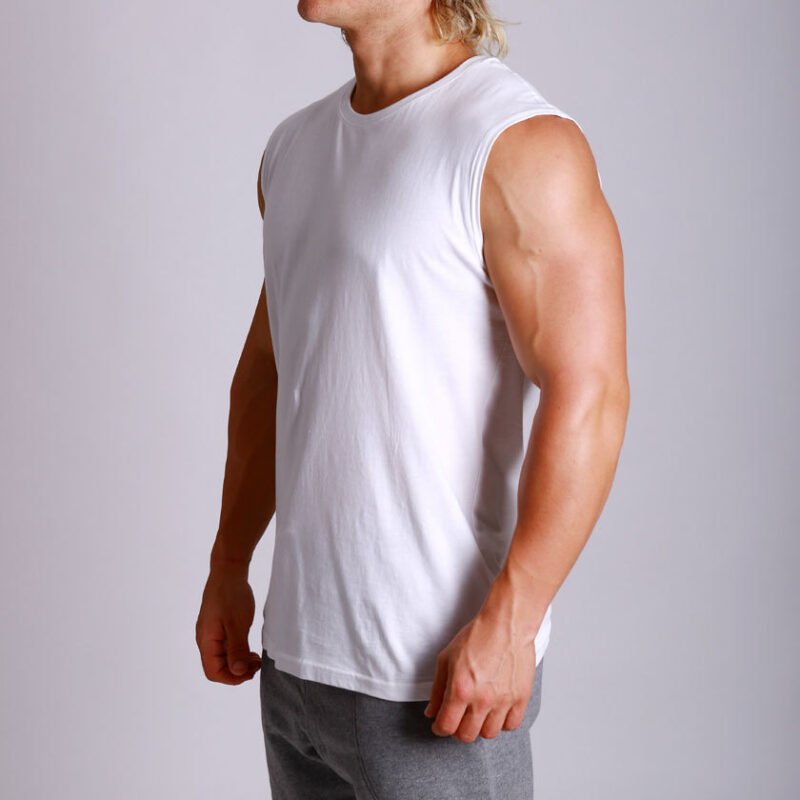 3 PACK Men's MUSCLE Top tank Singlet - Image 7