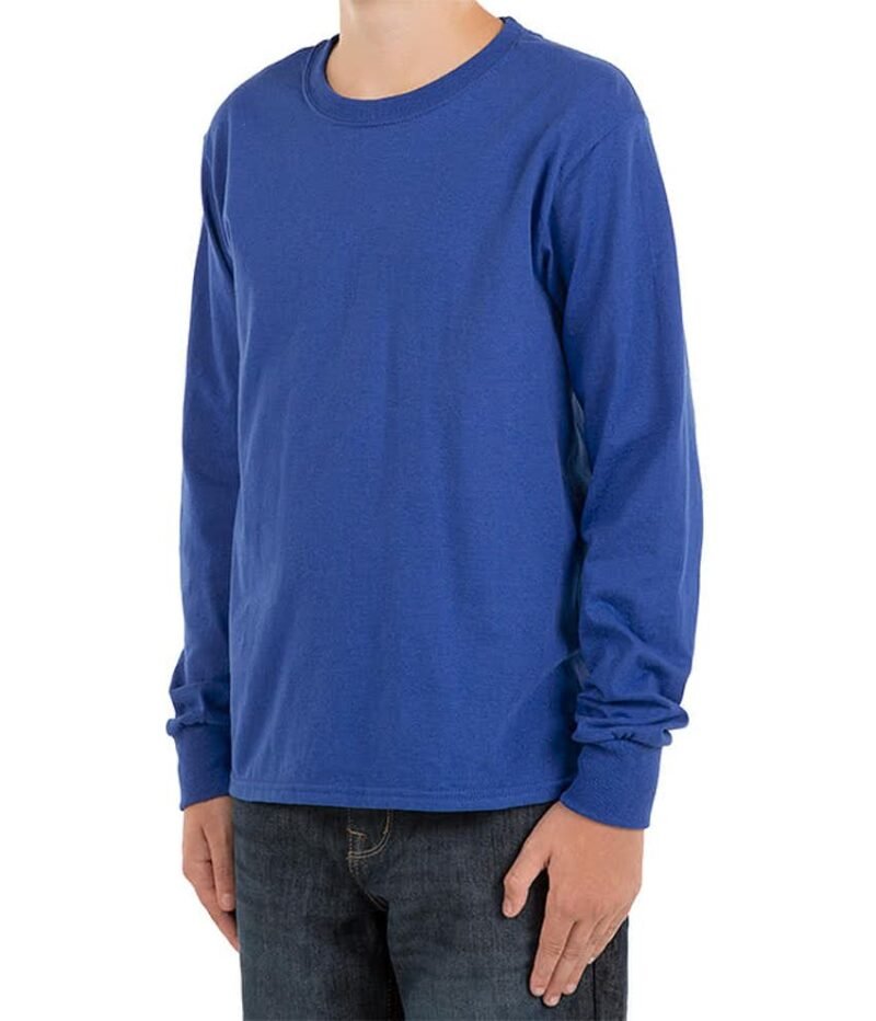 Boys 100% Cotton Long Sleeve T‑shirt