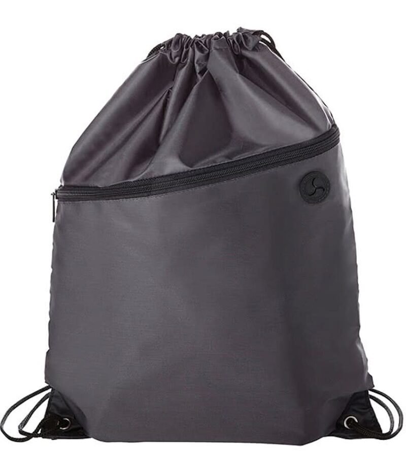 Zipper Drawstring Bag - Image 2