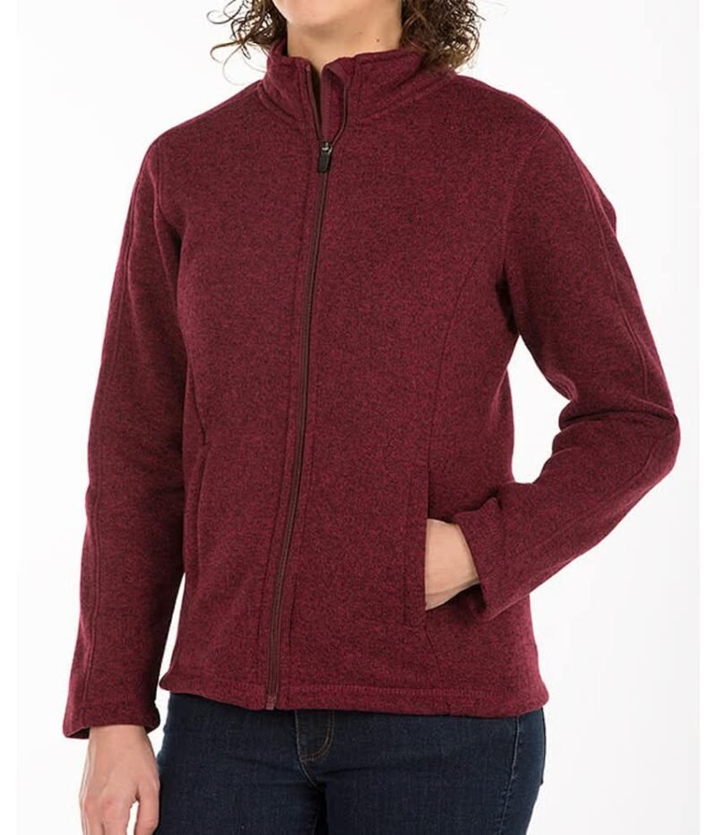 Women's Full Zip Sweater Fleece Jacket