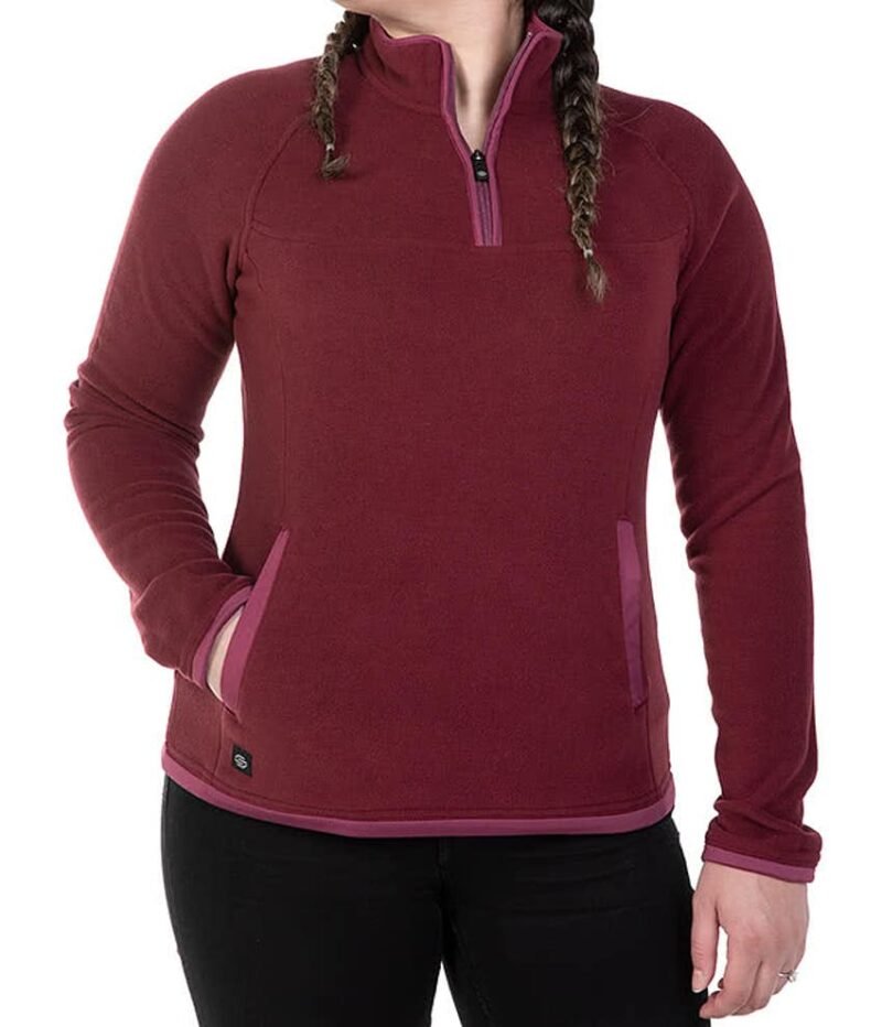 Women's Quarter Zip Fleece Pullover