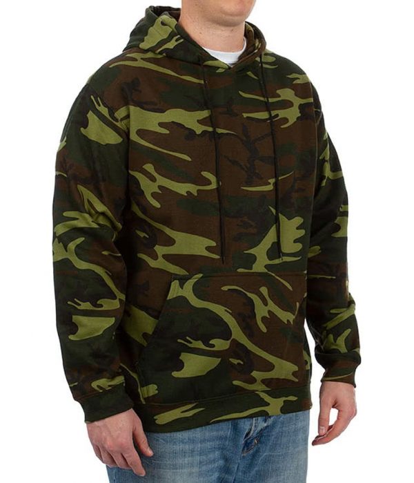 Camo Pullover Hoodie