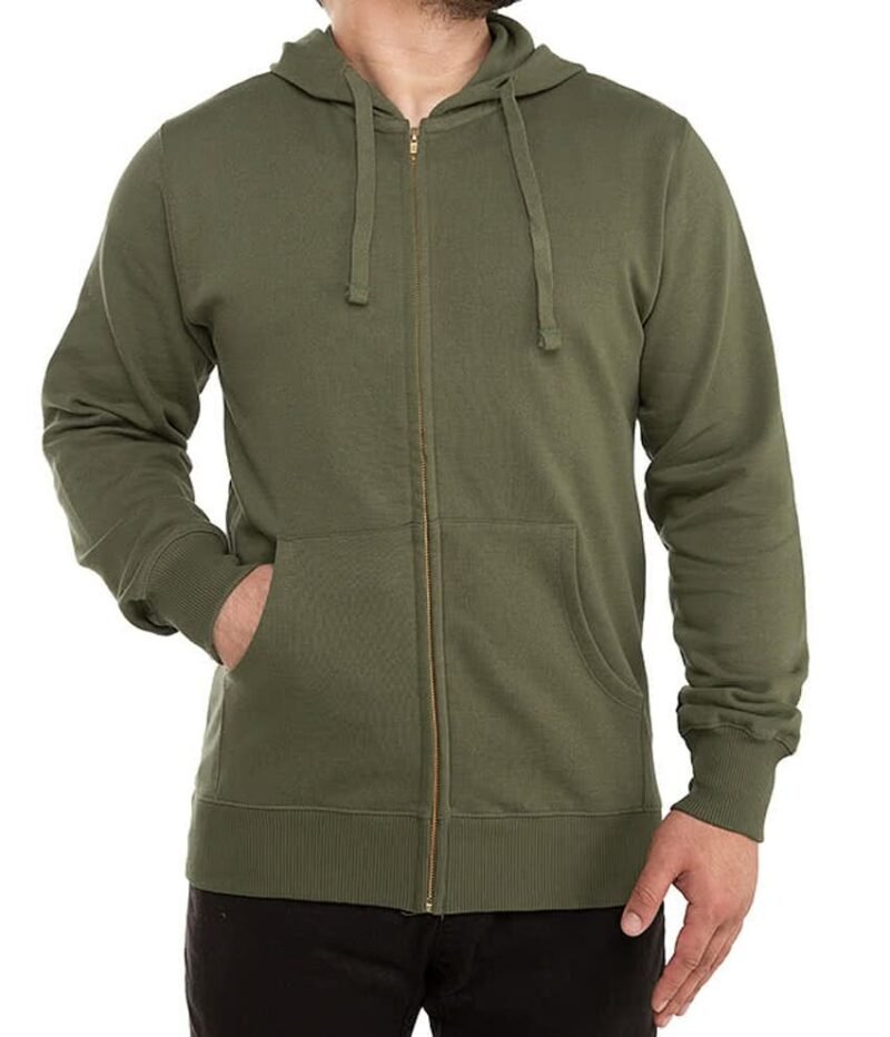 Men's Organic Recycled Zip Hoodie