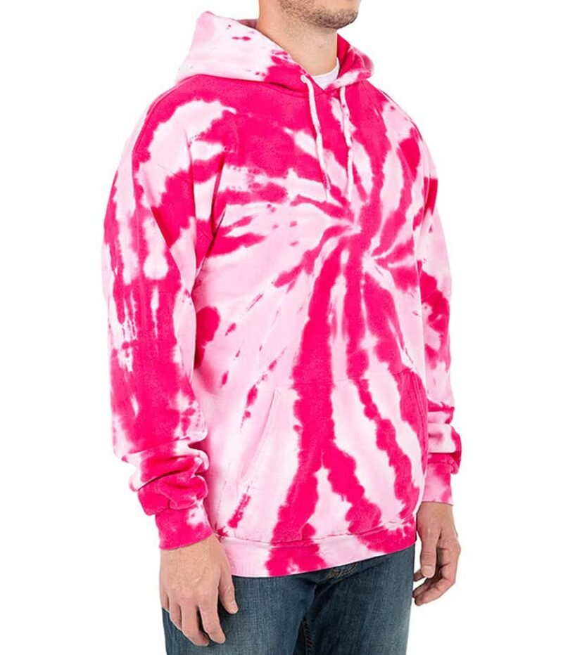 Men's Promotional Tie‑Dye Pullover Hoodie