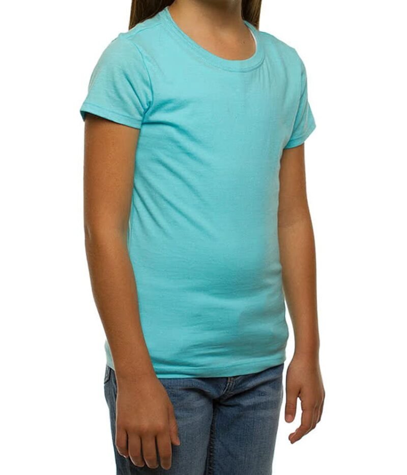 Girls 100% Polyester Jersey T‑shirt