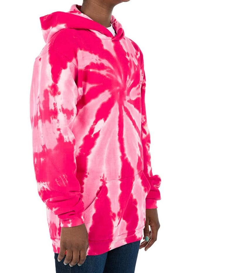 Boys Tie‑Dye Pullover Hoodie