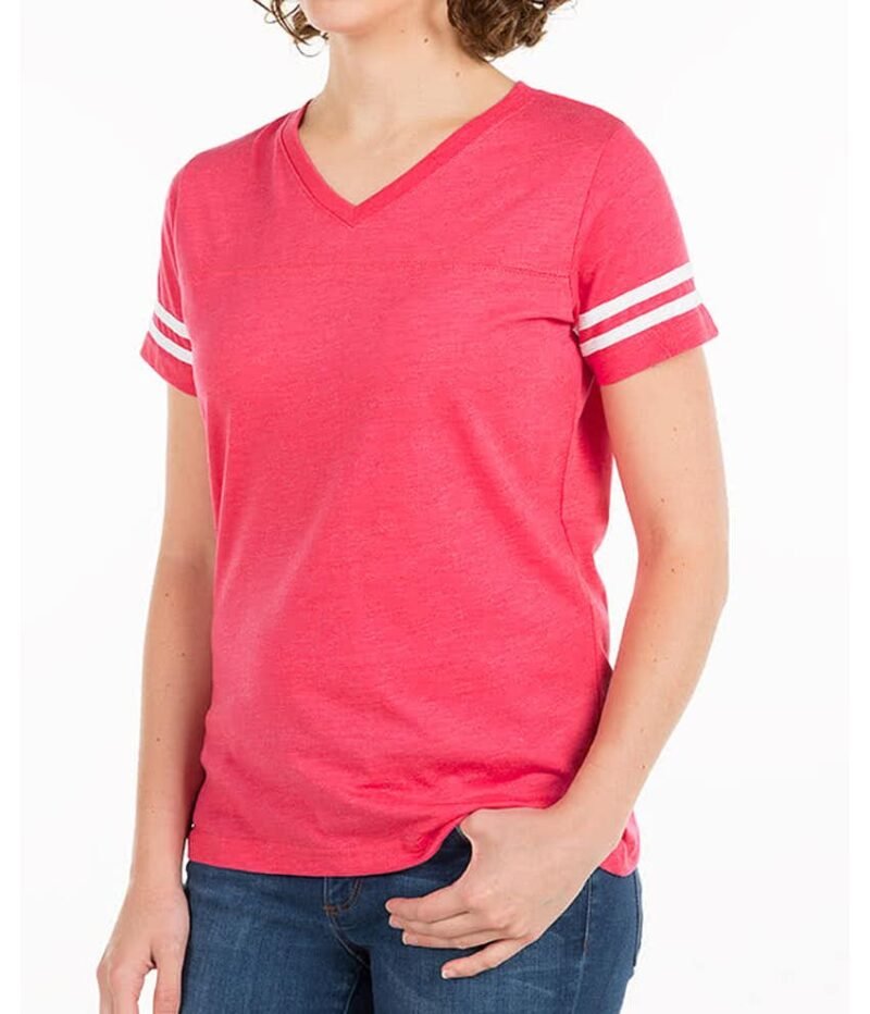 Women's Varsity V‑Neck T‑shirt