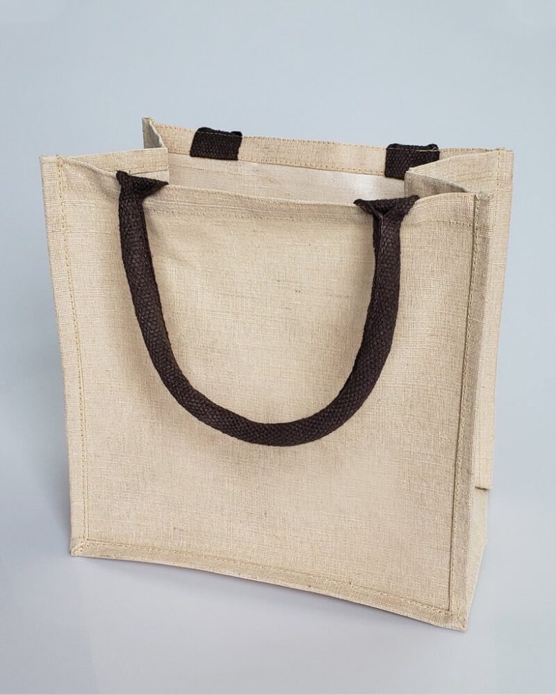 Cute Burlap Bags -Totes (Jute & Cotton Blend)